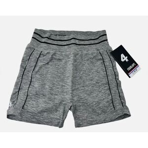 FourLaps Women's Size XL‎ Aero Seamless Short 3" Grey Heather Gym Workout Lift